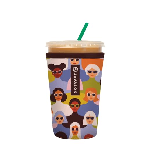 JavaSok Iced Coffee & Cold Soda Insulated Neoprene Cup Sleeve