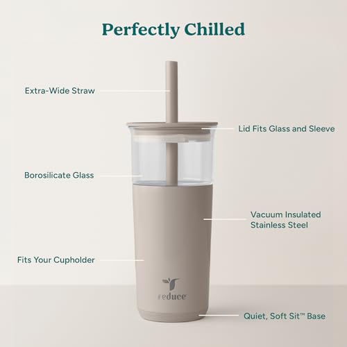 Aspen 20oz Vacuum Insulated Glass Tumbler