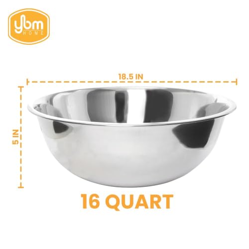 Pack of 1 Stainless Steel Mixing Bowl