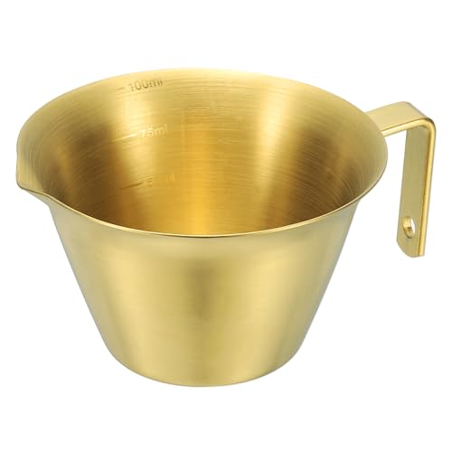 1 Pcs Stainless Steel Espresso Cup with Handle