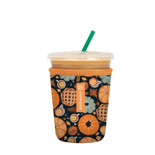 JavaSok Iced Coffee & Cold Soda Insulated Neoprene Cup Sleeve