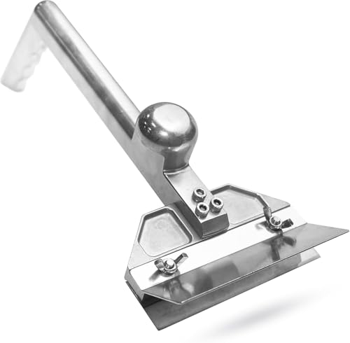 Professional Heavy Duty Grill Scraper for Flat Tops with Stainless Steel Scraper Blade