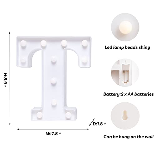 LED Letter Lights Sign Marquee Light Up Letters Sign for Night Light Wedding