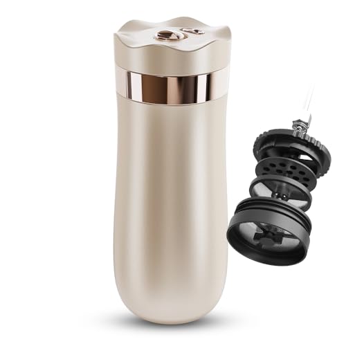 Portable French Press Coffee Maker & Tea Press