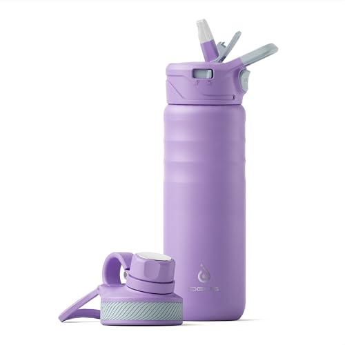24oz Stainless Insulated Bottle with 2 Leak