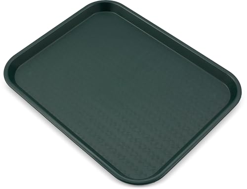 Cafe Fast Food Cafeteria Tray with Patterned Surface for Cafeterias
