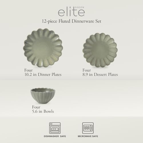 Bistro Fleur Plates and Bowls Sets
