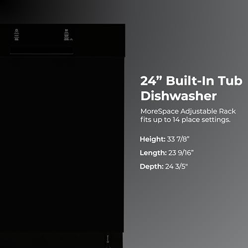 24" Built In Dishwasher