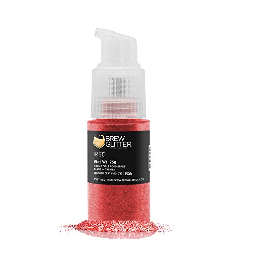Brew Glitter Edible Drink Glitter Pump 1x 25g for Cocktails