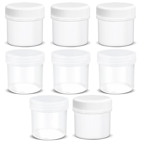 TSA Approved Wide Mouth Travel Size Containers (8 Count)