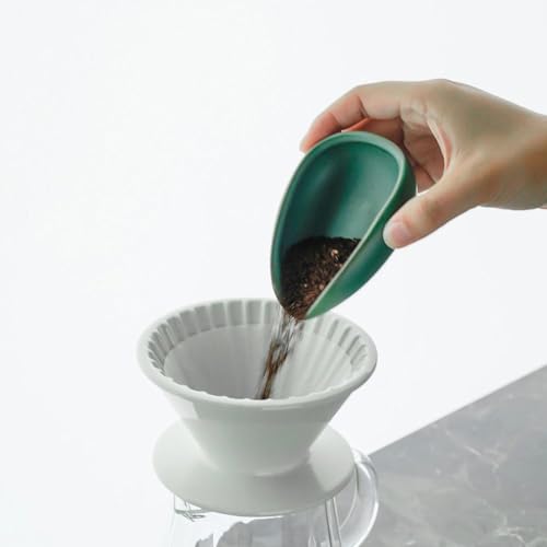 Ceramic Coffee Dosing Cup & Tea Storage Tray