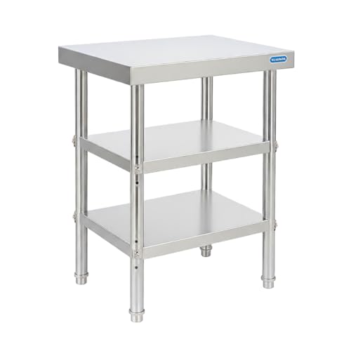 Stainless Steel Table Stainless Steel Prep Table 18 x 24 Inch