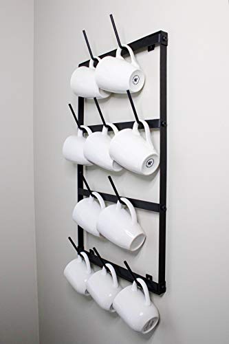 Mug Rack with Sturdy Steel Frame