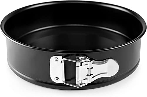 Moka Springform Pan Cake Mold Tin Non Stick with Loose Detachable Bottom for Baking