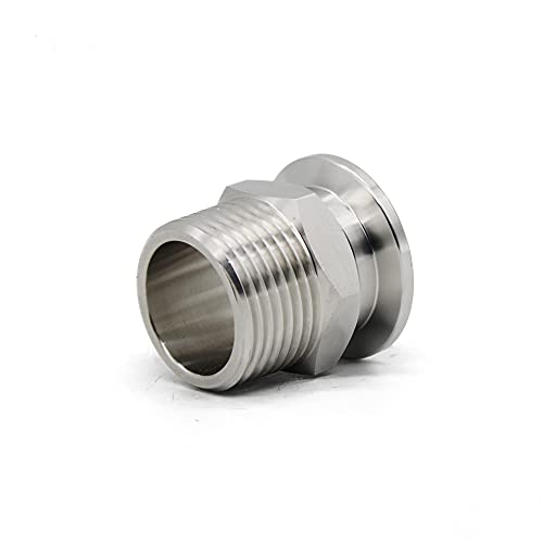 SS304 KF25 NPT Male Adaptor thread 1" NW25 KF Male coupling ISO