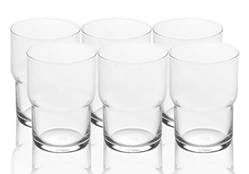 Stackable Iced Coffee Glasses (6 Count)