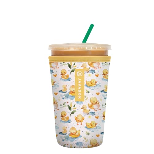 JavaSok Iced Coffee & Cold Soda Insulated Neoprene Cup Sleeve