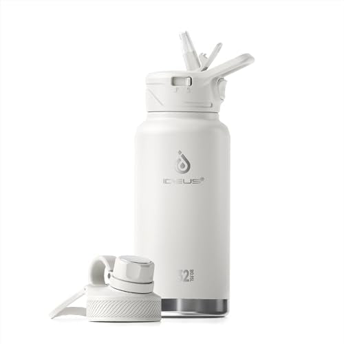Insulated Stainless Steel Water Bottle with 2 Leak