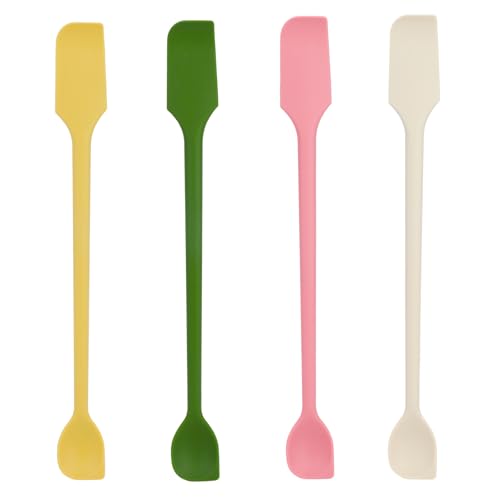 4pcs Mini Silicone Spatulas Set (4 Count)