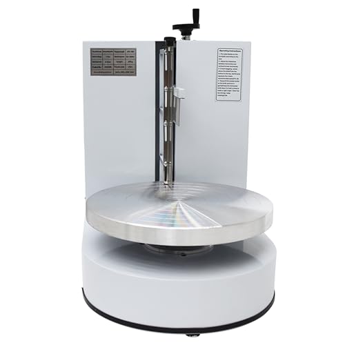 Cake Decorating Coating Machine Cream Spreading Automatic Frosting Turntable with Graduated Scraper 60