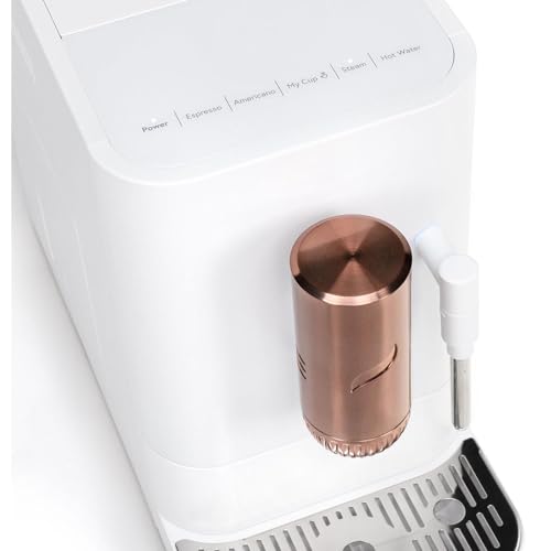 Cafe Affetto Automatic Espresso Machine & Milk Frother with Built In & Adjustable Espresso Bean Grinder