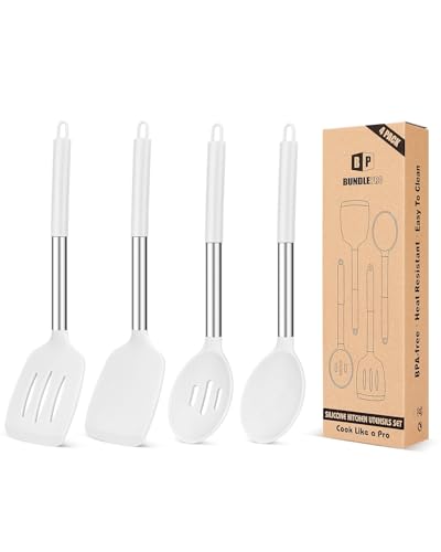 Pack of 4 Silicone Cooking Utensils Set (4 Count)