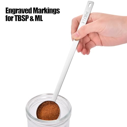 Metal 8.5in Long Handle Coffee Scoop for Ground Coffee