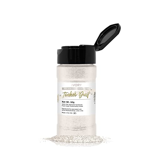 Ivory Edible Glitter