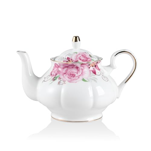 Sweejar Ceramic Teapot with Infuser