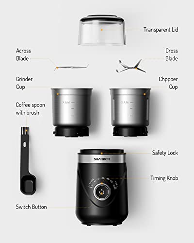 Electric Super Silent Blade Coffee Grinder