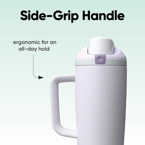 FreeSip Tumbler Stainless Steel Water Bottle 30 oz Open Air