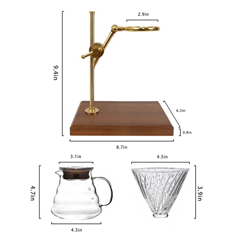 Pour Over Coffee Maker Set