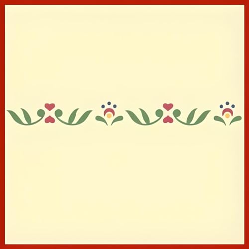 Rosemaling Pattern 3 & 4 Mini Stencils