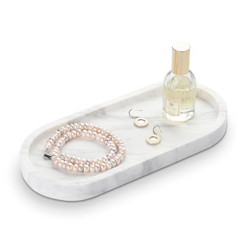 Oval Bathroom Vanity Tray