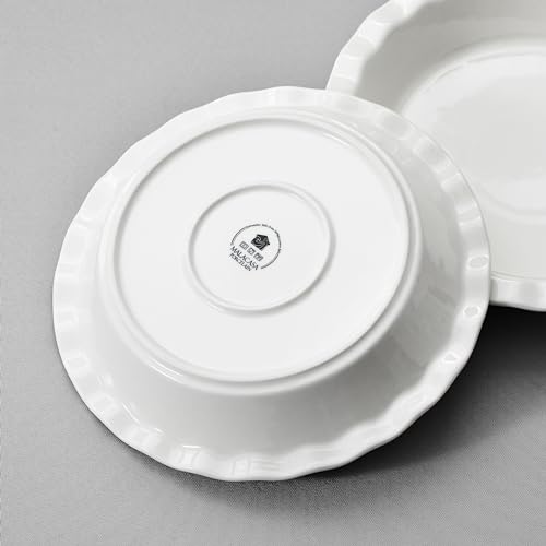40 Oz Ceramic Pie Pan Set of 2 (2 Count)
