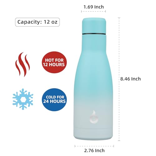 12 oz Small Water Bottle