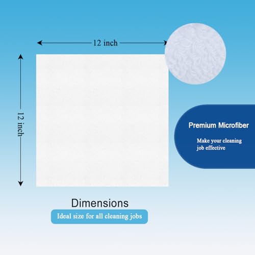 Microfiber Cleaning Cloths (6 Count)