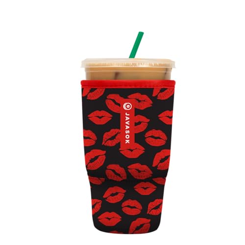 JavaSok Iced Coffee & Cold Soda Insulated Neoprene Cup Sleeve