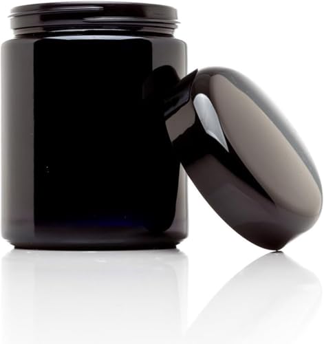 250 ml UV Glass Airtight Spice Jar Set (6 Count)