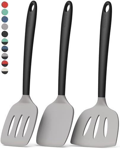 3 Pack Silicone Spatula Set (3 Count)