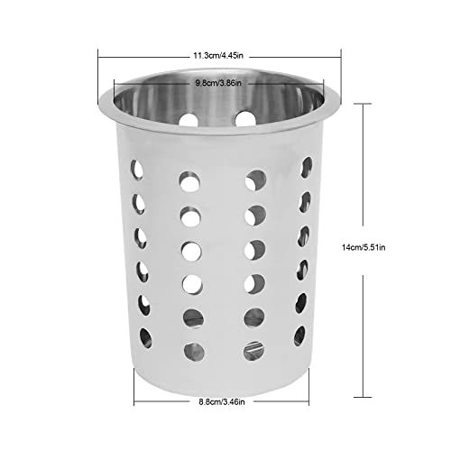 Stainless Steel Flatware Utensil Holder
