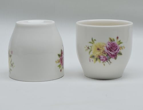 Porcelain Teacup (4 Count)