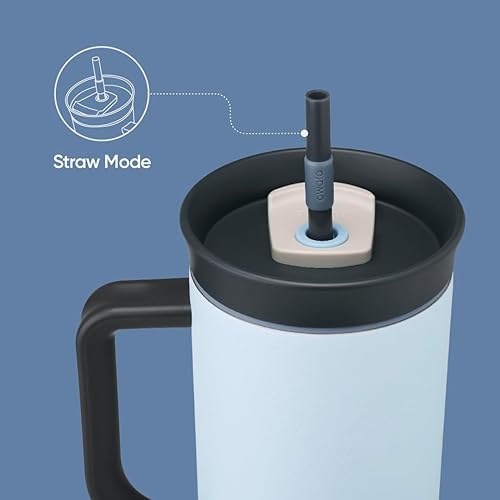Tumbler Stainless Steel Water Bottle 40 oz The Great Blue