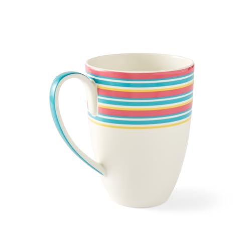 Kit Kemp Mug 17oz Calypso Stripe Coffee & Tea Mug