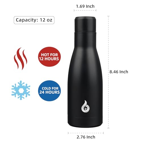 12 oz Small Water Bottle
