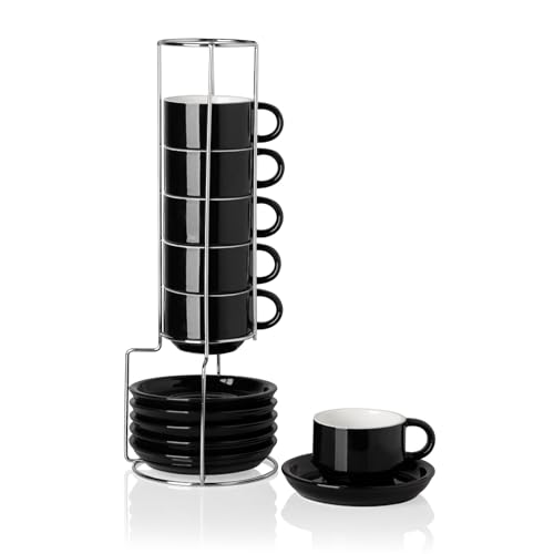 Sweejar Ceramic Espresso Cups Set of 6