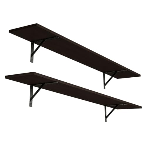 Long Wall Shelves (2 Count)