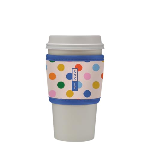 HotSok Coffee & Tea Reusable Insulated Neoprene Cup Sleeve