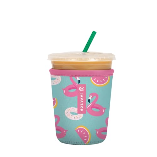 JavaSok Iced Coffee & Cold Soda Insulated Neoprene Cup Sleeve