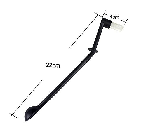 Coffee Machine Brush Cleaner Nylon Espresso Machine Brush Grinder Brush Coffee Cleaning Tool with Spoon